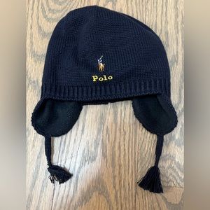 Polo Navy Hat 9-12 Months